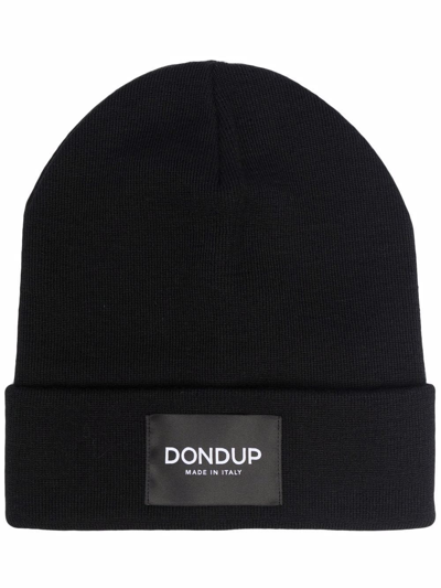 Shop Dondup Men's Black Cotton Hat