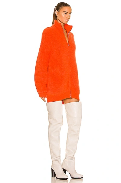 Shop Isabel Marant Amal Jacket In Orange