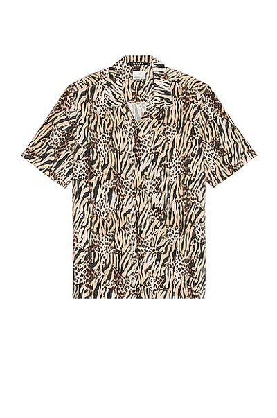 Shop Ksubi Zoo Resort Ss Shirt In Assorted