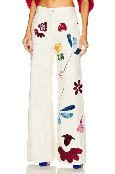 Rosie Assoulin Weekend Pants In Floral