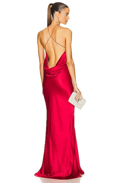 Shop Retroféte Justine Dress In Red