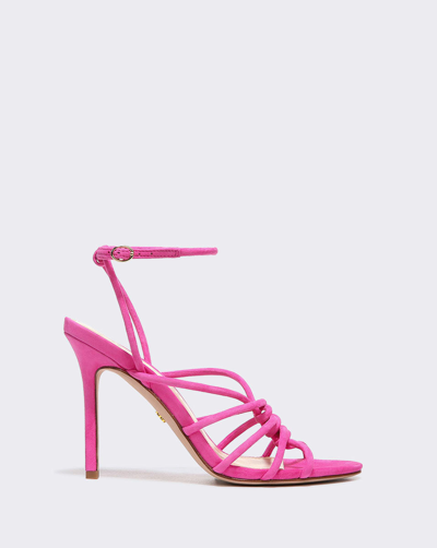 Shop Veronica Beard Aneesha Stiletto-heel Sandal In Fuchsia
