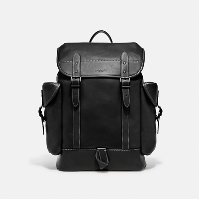 Shop Coach Hitch Backpack In Black