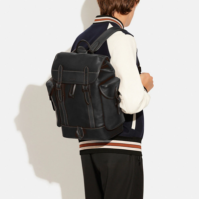 Shop Coach Hitch Backpack In Black