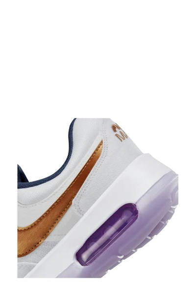Shop Nike Air Max Motif Sneaker In White/ Navy/ Violet/ Copper