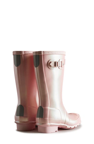 Shop Hunter Kids' Original Nebula Waterproof Rain Boot In Bella