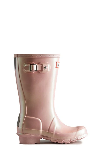 Shop Hunter Kids' Original Nebula Waterproof Rain Boot In Bella