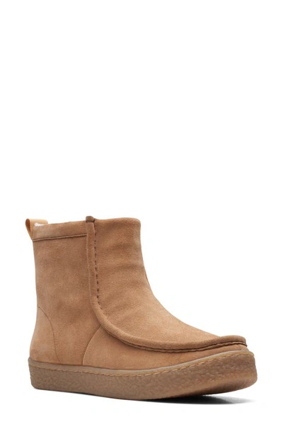 Shop Clarks Barleigh Boot In Light Tan W/ Lined