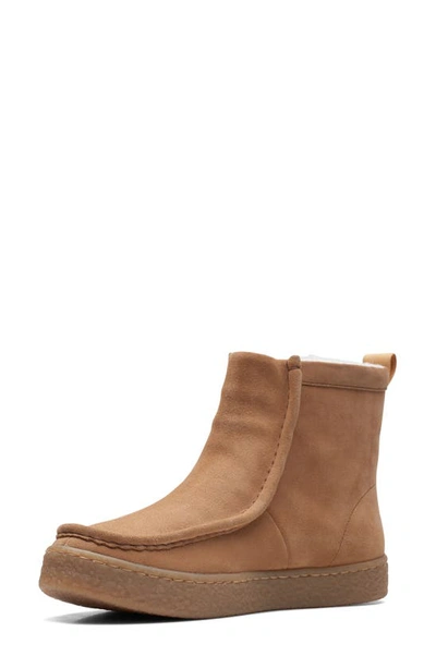 Shop Clarks Barleigh Boot In Light Tan W/ Lined