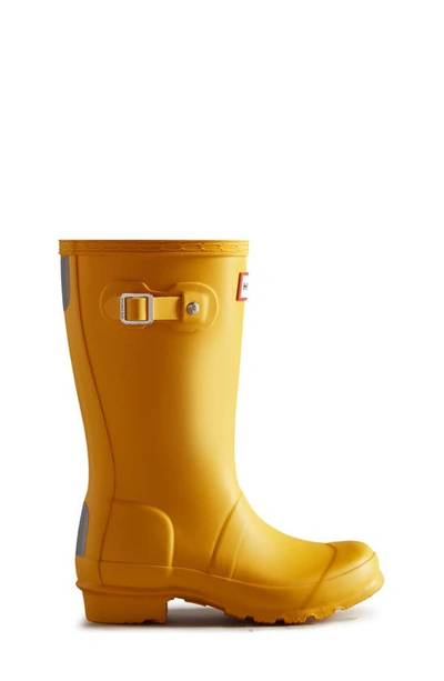 Shop Hunter Kids' Original Rain Boot In Yellow