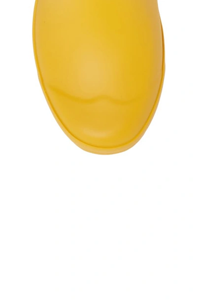 Shop Hunter Kids' Original Rain Boot In Yellow