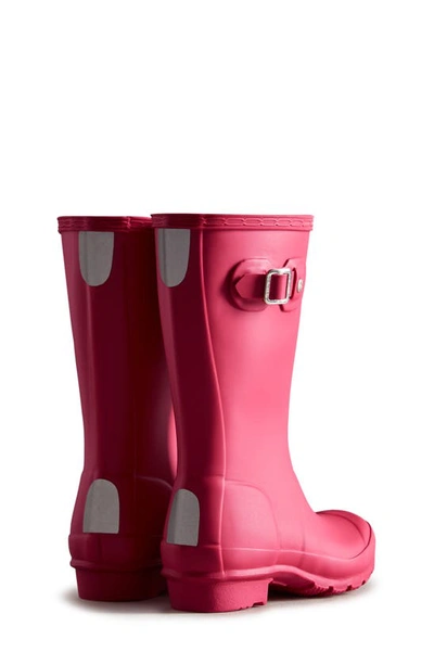 Shop Hunter Kids' Original Rain Boot In Bright Pink