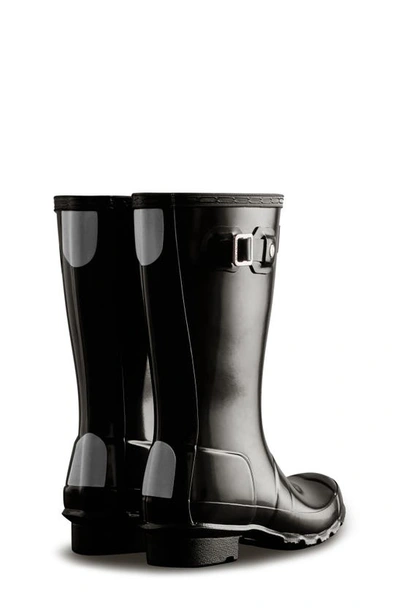 Hunter Original Gloss Rain Boot In Black