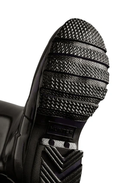 Hunter Original Gloss Rain Boot In Black