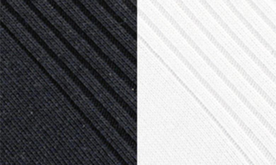 Shop K. Bell Socks 6-pack Assorted No-show Socks In Black White