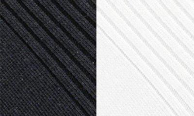K. Bell Socks 6-pack Assorted No-show Socks In Black White