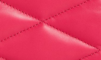 Shop Saint Laurent Le 57 Matelassé Quilted Leather Shoulder Bag In Bubblegum