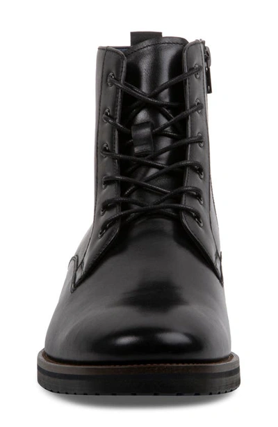 Shop Madden Sixtet Combat Boot In Black