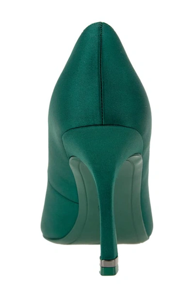 Shop Kenneth Cole New York Romi Starburst Pointed Toe Pump In Hunter Green
