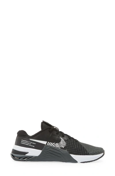 Shop Nike Metcon 8 Training Shoe In Black/ White/ Smoke Grey