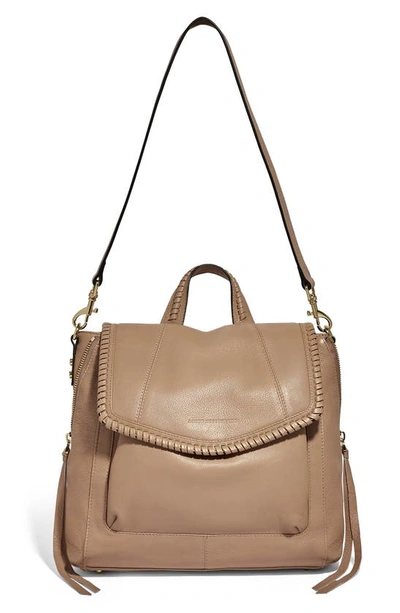 Shop Aimee Kestenberg All For Love Convertible Leather Backpack In Oat