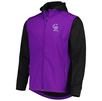 Shop Dunbrooke Purple/black Colorado Rockies Alpha Full-zip Jacket