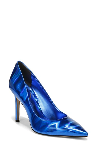 Shop Sam Edelman Hazel Pointed Toe Pump In Royal Blue