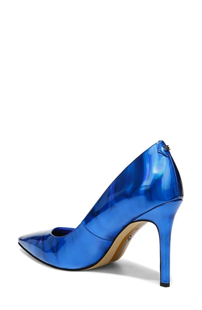 Shop Sam Edelman Hazel Pointed Toe Pump In Royal Blue