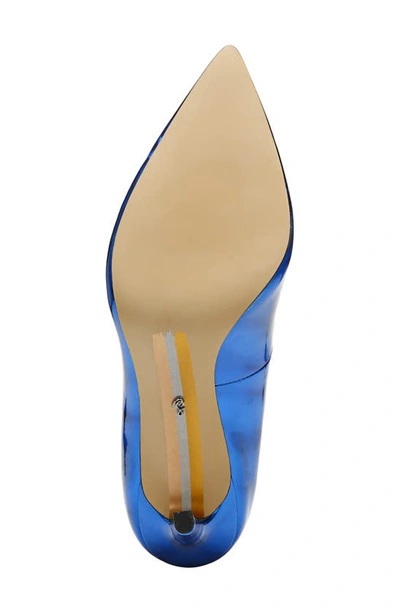 Shop Sam Edelman Hazel Pointed Toe Pump In Royal Blue