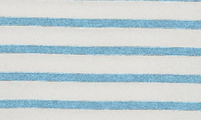 Shop Dotty Dungarees Kids' Maxi Stripe Long Sleeve Cotton Henley T-shirt In Blue