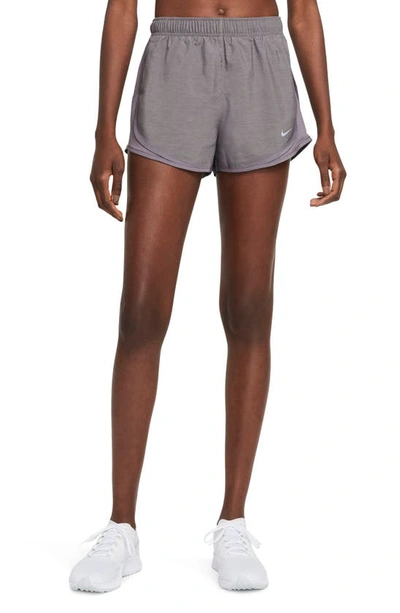 Nike Tempo Dri-fit Running Shorts In Gunsmoke/gunsmoke/wolf Gry