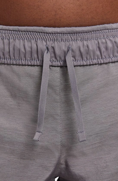 Nike Tempo Dri-fit Running Shorts In Gunsmoke/gunsmoke/wolf Gry