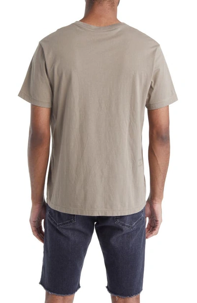 Shop Frame Logo Cotton T-shirt In Walnut