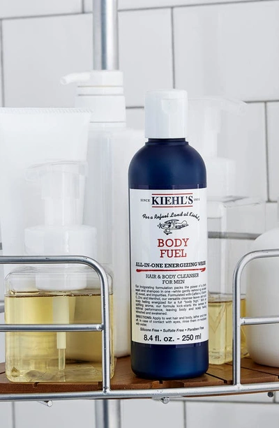 Shop Kiehl's Since 1851 Body Fuel All-in-one Energizing & Conditioning Wash $80 Value, 16.9 oz