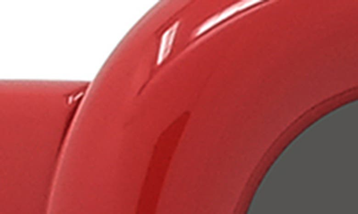 Shop Loewe Round Sunglasses In Shiny Red / Smoke