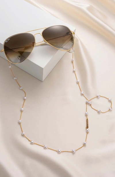 Shop Ettika Lovers Eyeglass Chain In Gold