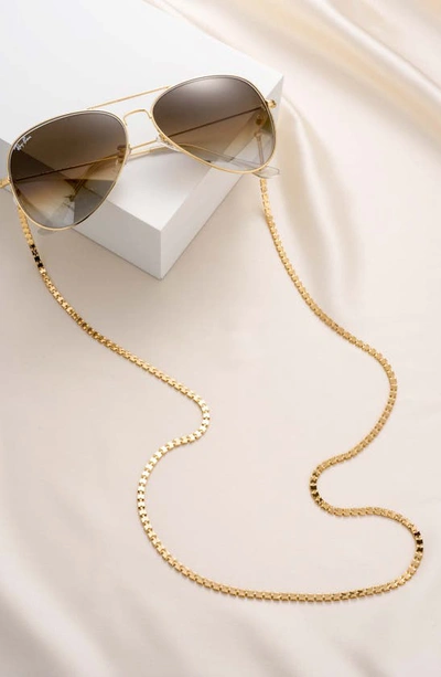 Shop Ettika Desert Eyeglass Chain In Gold