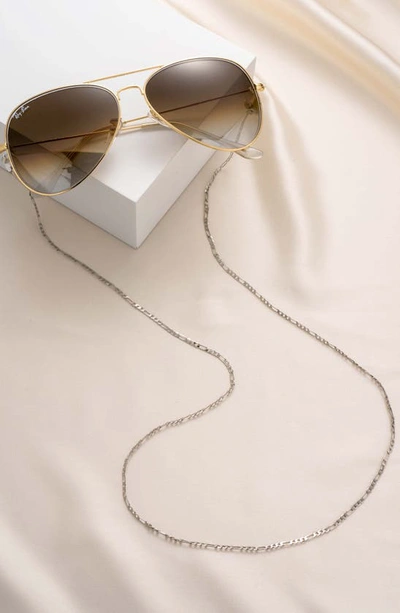 Shop Ettika Eyeglass Chain In Silver
