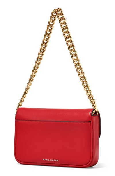 Shop Marc Jacobs The J Marc Shoulder Bag In True Red