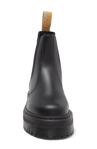 Shop Dr. Martens' 2976 Quad Platform Chelsea Boot In Black