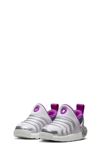 Shop Nike Kids' Dynamo Go Sneaker In Violet / Navy/ Purple/ Silver