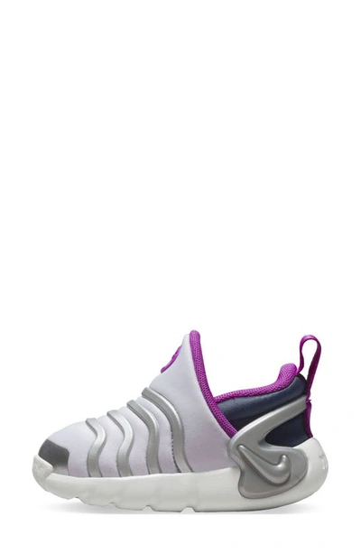 Shop Nike Kids' Dynamo Go Sneaker In Violet / Navy/ Purple/ Silver