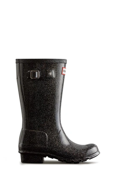 Shop Hunter Starcloud Glitter Rain Boot In Black Multi