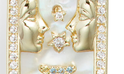 Melinda Maria Zodiac Pendant Necklace In Goldemini