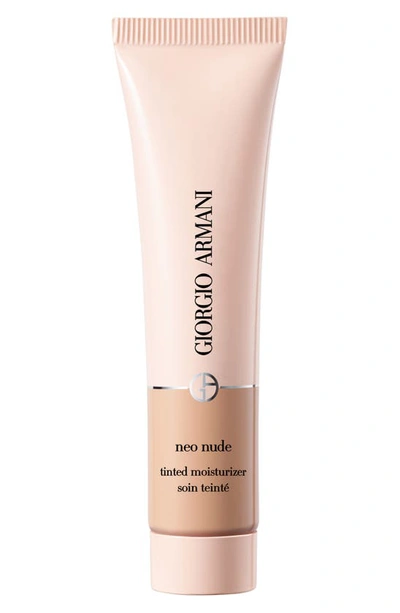 Shop Giorgio Armani Neo Nude True-to-skin Natural Glow Foundation In 06.5 - Medium/warm Undertone