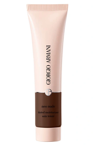 Shop Giorgio Armani Neo Nude True-to-skin Natural Glow Foundation In 16 - Deep/warm Undertone