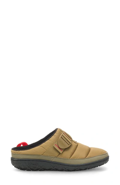 Shop Chaco Ramble Water Resistant Puffer Clog In Military Olive