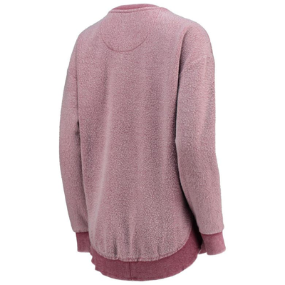 Pressbox Garnet South Carolina Gamecocks Ponchoville Pullover Sweatshirt In Garnet