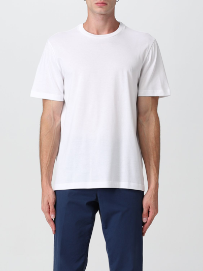 Shop Brioni T-shirt  Men Color White