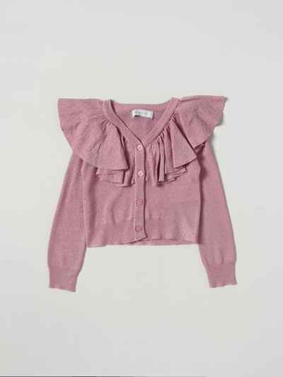 Shop Monnalisa Sweater  Kids Color Pink